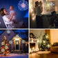 🎄Hängende Starburst Fairy Lights für Weihnachten
