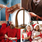 Holz-Wollabwickler für Strickliebhaber