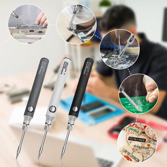 Multifunktionaler kabelloser Schweißstift Tragbares Lötkolben-Set