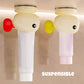 Adorable Goldfisch Saugnapf Zahnpasta Squeezer