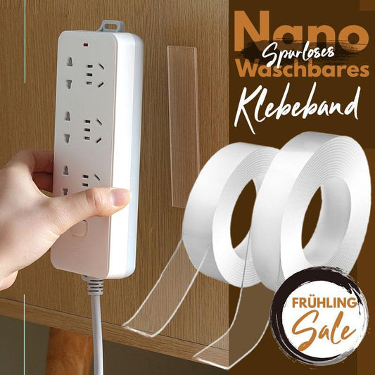✨Frühling sale✨ Nano Waschbares Spurloses Klebeband
