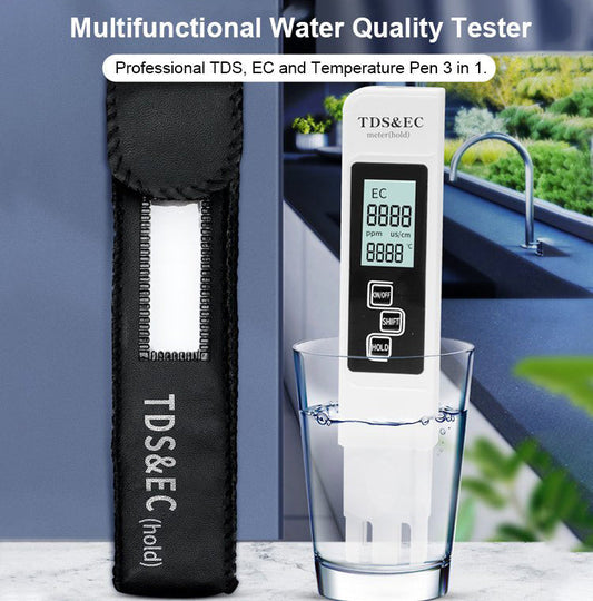 ⏳Begrenzte Zeit 50% Rabatt💥TDS-Messgerät Digitaler Wasserqualitätstester