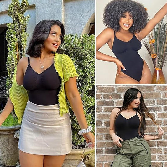 ⏳Begrenzte Zeit 50% Rabatt💥Nahtloser Tanga-Body-Shapewear mit verstellbaren Trägern