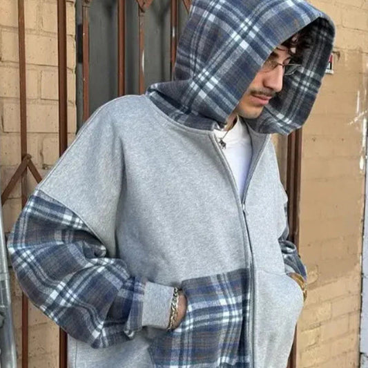 ⏳Begrenzte Zeit 50% Rabatt💥Unisex-Patchwork-Hoodie
