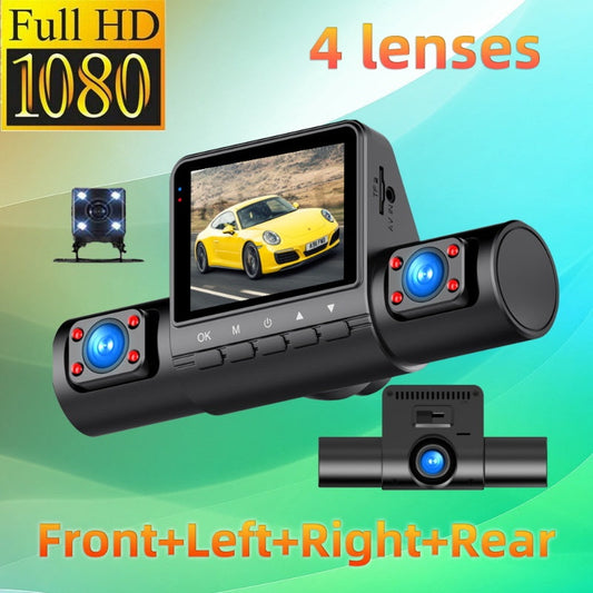 ⏳Begrenzte Zeit 50% Rabatt💥Begrenzte Zeit halber Preis - 1080P 4 Kanal Autokamera mit Nachtsicht